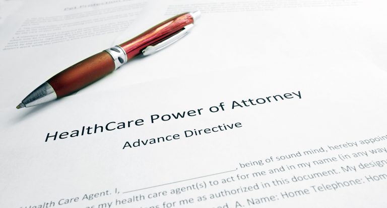 When do you need to establish a power of attorney?